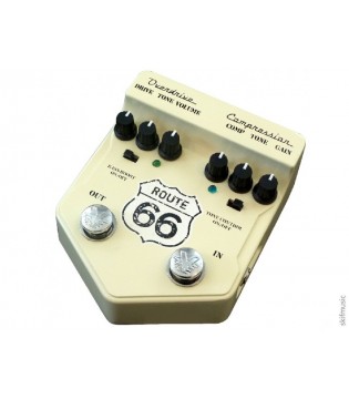 VISUAL SOUND V2RT66 V2 Route 66 эффект гитарный сдвоенный овердрайв/компрессор